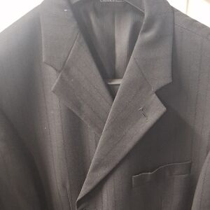 Elegant Black Men's Suit Jacket